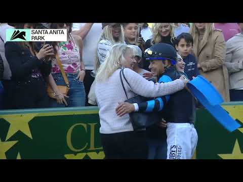 Cabo Spirit wins the San Gabriel Stakes on Sunday, December 28 at Santa Anita Park