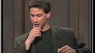 Keanu Reeves interviewed on Letterman, 1994
