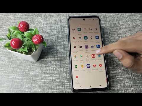 How to change screen timeout in Motorola G82 5G phone