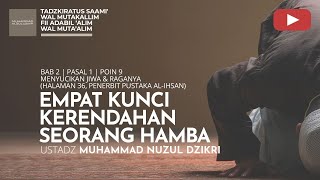Download lagu 211. EMPAT KUNCI KERENDAHAN SEORANG HAMBA | Tadzkiratus saami' | Ustadz Muhammad Nuzul Dzikri mp3 Download lagu 211. EMPAT KUNCI KERENDAHAN SEORANG HAMBA | Tadzkiratus saami' | Ustadz Muhammad Nuzul Dzikri mp3
