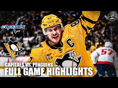 Washington Capitals vs. Pittsburgh Penguins | Full Game Highlights | ESPN NHL