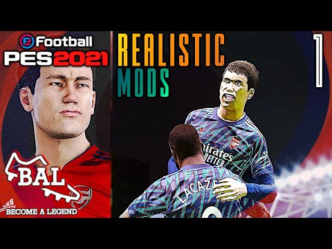 SESSHO KODOMO REBORN: PES2021 Realistic Modded Become A Legend - Episode 1