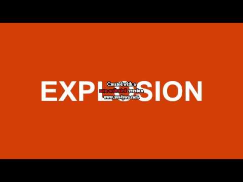 Cartoon Explosion Sound Effects..