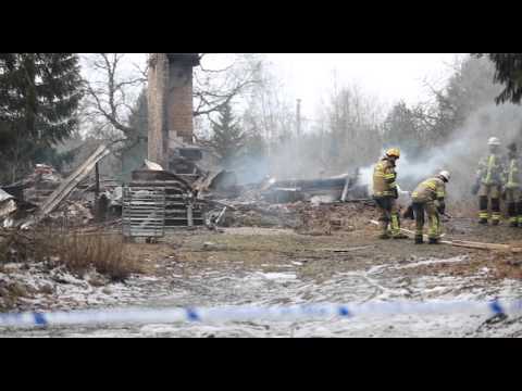 Huset från populära tv-serien totalförstört i brand