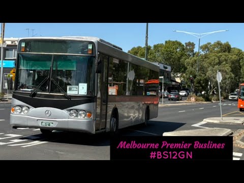 Melbourne Premier Buslines #BS12GN on Hurstbridge Line Replacement
