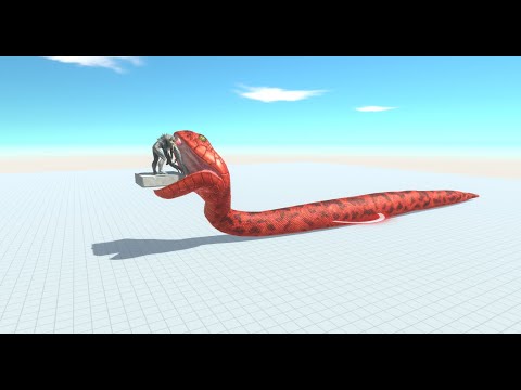 Giant Titanoboa Feeding Part-1 | ARBS | - Animal Revolt Battle Simulator