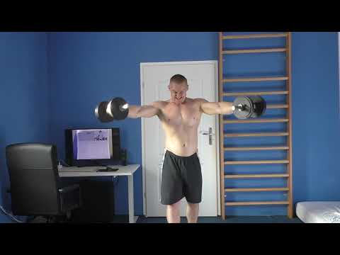 DB Lateral Raise 2x20kg x10