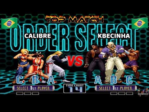 CALIBRE vs KBECINHA FT20 Batalla Épica KOF 2002 Classic Match