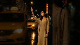 【台湾あるある】夜でもタクシーがすぐ止まる国｜女子旅ナイトシーン🚖✨ #shorts