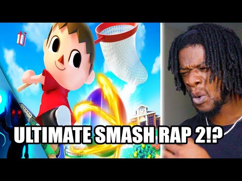 ♫ ULTIMATE SUPER SMASH BROS RAP - (PART 2) ♫ REACTION