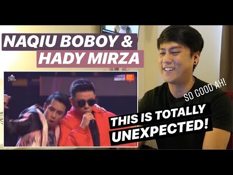 Naqiu Boboy vs Hady Mirza - Haa Tepok | REACTION