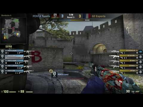PENTA lowel vs PENTA vs G2 | cobblestone - ESL Pro League Season 4 - Europe