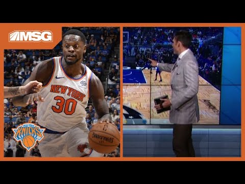 How the Knicks Worked the Screen Effectively vs. Magic | Wally Wall