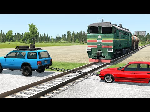 Cars vs Rails #8 – BeamNG.Drive