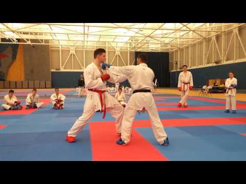 Douglas Brose, zweifacher WKF-Weltmeister, in Montreal 2017 06/17 - Arrow Karate Seminare