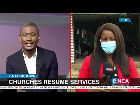 Churches resume services