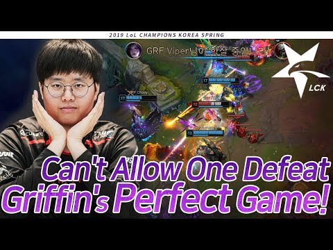Can't Allow One Defeat! Griffin's Perfect Game! : GRF vs SKT [2019 LCK Highlight] Match23 Game1