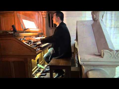 Frédéric Denis l'orgue Cavaillé-Coll ND de la Croix Paris: Widor Andante sostenuto symphonie IX