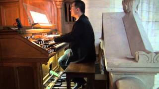 Frédéric Denis l'orgue Cavaillé-Coll ND de la Croix Paris: Widor Andante sostenuto symphonie IX