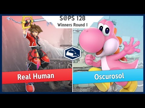 S@PS 128 Ultimate Singles - Real Human(Sora/Sephiroth) vs Oscurosol(Yoshi) Winners R1