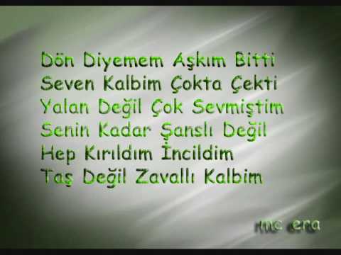 Mc Era - Dön Diyemem