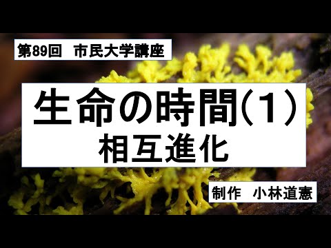 地域科学課程 生命の時間（１）相互進化