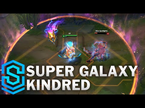 Super Galaxy Kindred Skin Spotlight - Pre-Release - League of Legends