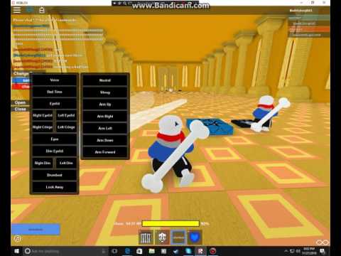 Sans VS Chara Fight | Roblox
