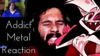 Hazbin Hotel - Addict (Metal Cover) by Caleb Hyles (REACTION)