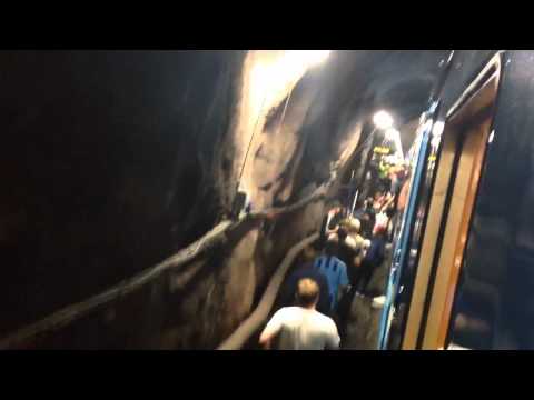 Kaos i tunnelbanan innan derbyt vid fridhemsplan 16 september 2012 (HD)