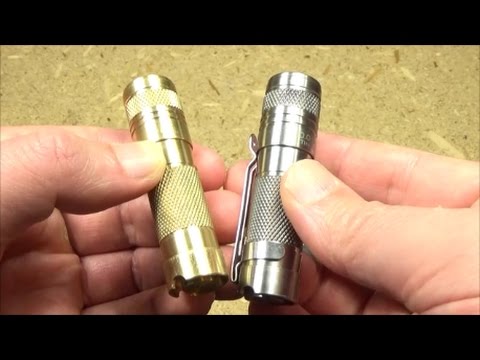 DQG Tiny AA Flashlights Review, Smallest 1xAA Lights (25% OFF) Video