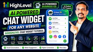 AI Powered Chat Widget for Any Website | GoHighLevel Chat Widget Tutorial