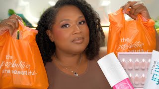 ULTA BEAUTY HAUL! Drugstore Makeup and Press on Nails
