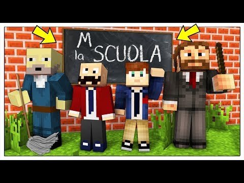 LA NOSTRA VITA A SCUOLA! - Minecraft ITA