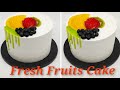 Fresh Fruits Cake