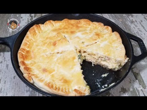 Cheddar Broccoli Chicken Pot Pie Recipe