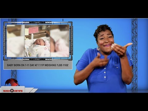 Baby born on 7-11 day at 7:11p weighing 7lbs 11oz (ASL - 7.14.19)