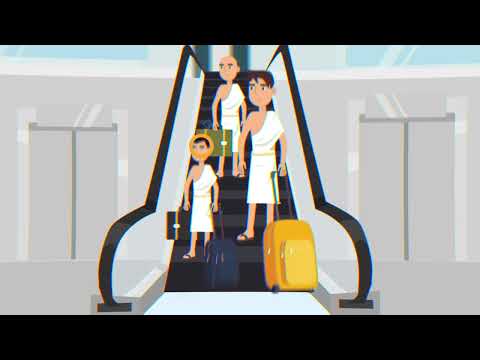 نموذج من الموشن جرافيك- ارشادات الحج "Kone"