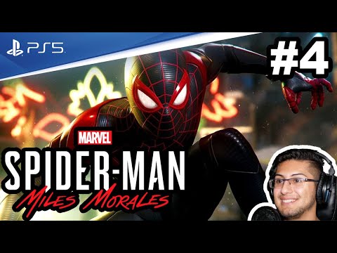SPIDER-MAN MILES MORALES PS5 Walkthrough Gameplay Part 4 - THE TRAP (Playstation 5)