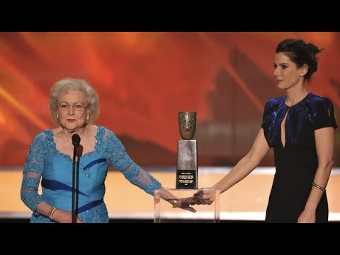 Betty White Screen Actors Guild Life Achievement Award, January 2010--Sandra Bullock