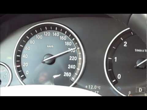 Speedometer Video BMW X3 xDrive35d F25 with HARTGE Engine Upgrade