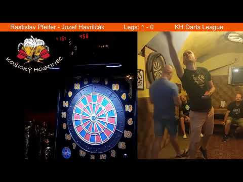 Rastislav Pfeifer - Jozef Havrilčák (KH Darts League)