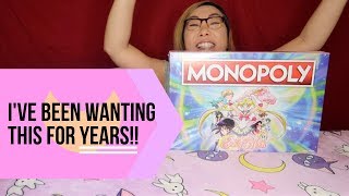 First Impressions Unboxing Sailor Moon Monopoly
