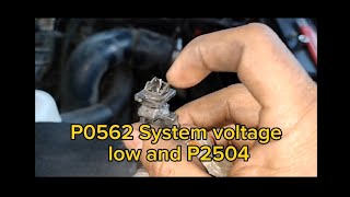 dtc p2504 interpretation