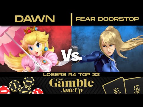 The Gamble: Ante Up - Dawn (Peach) VS FEAR | Doorstop (Zero Suit Samus) - Losers R4 Top 32