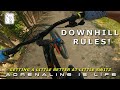Midwest Mountain Bike Trails Jump Progression At Little Switz Bike Park