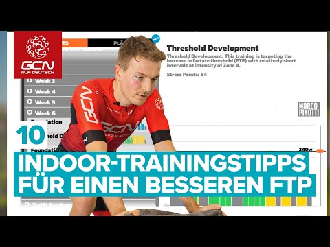 Top 10 Tipps, um deinen FTP-Wert auf der Rolle zu verbessern | FTP Indoor Training