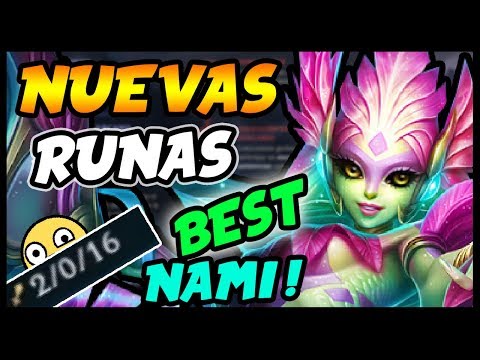 NAMI S8 SUPPORT | CÓMO JUGAR CON NAMI | (GUÍA - MEJORES RUNAS Y BUILD) | GAMEPLAY
