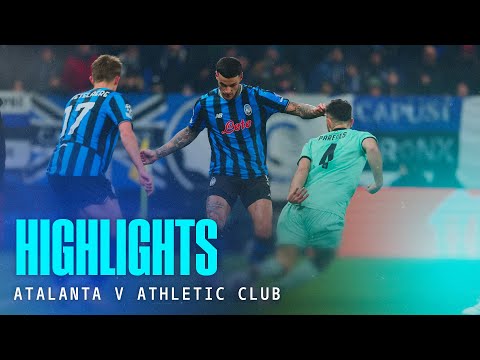 Highlights Atalanta-Athletic Club 2-3 | UCL MD7 League Phase
