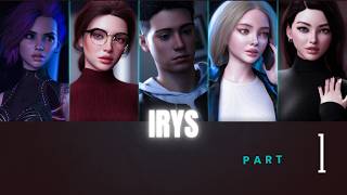 IRYS Part 1 Intro | Visual Novel Games |Walkthrough Gameplay No Commentary